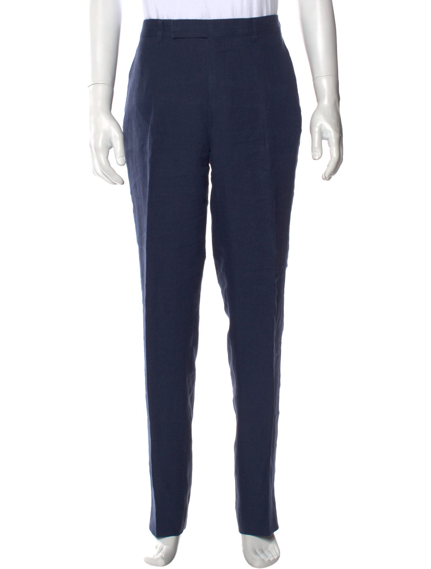 Ermenegildo Zegna Couture Linen Dress Pants