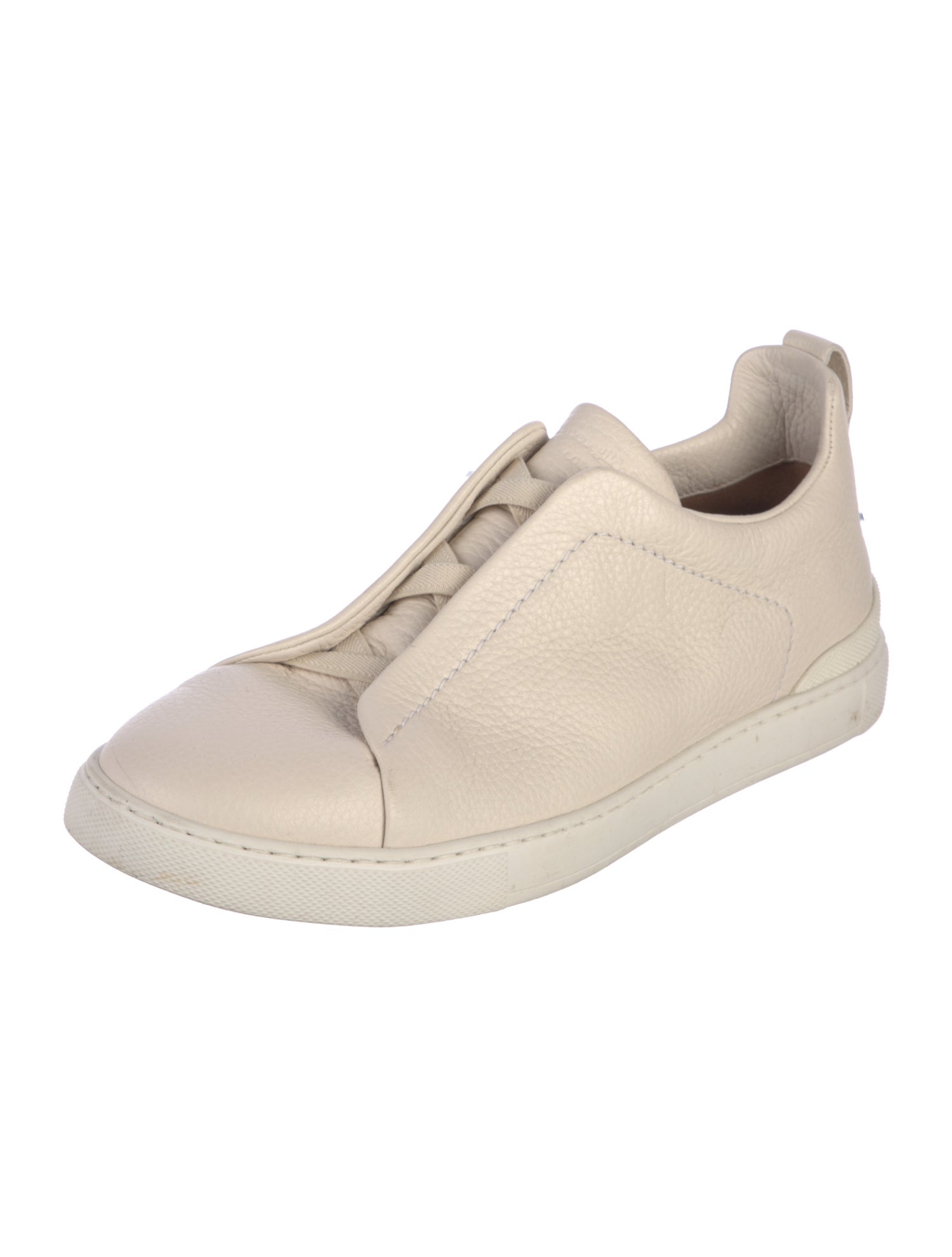 Ermenegildo Zegna Couture Leather Sneakers