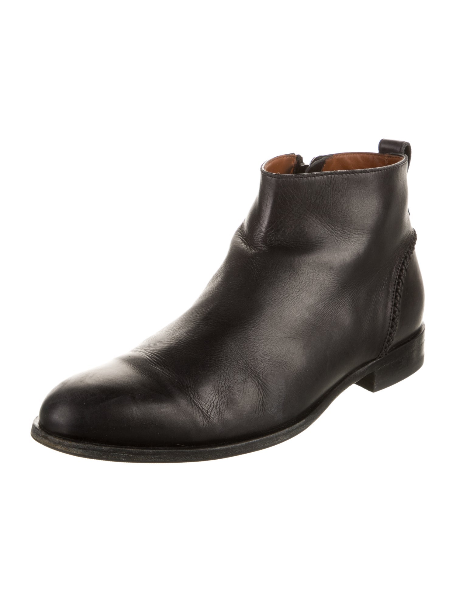 Ermenegildo Zegna Couture Leather Boots