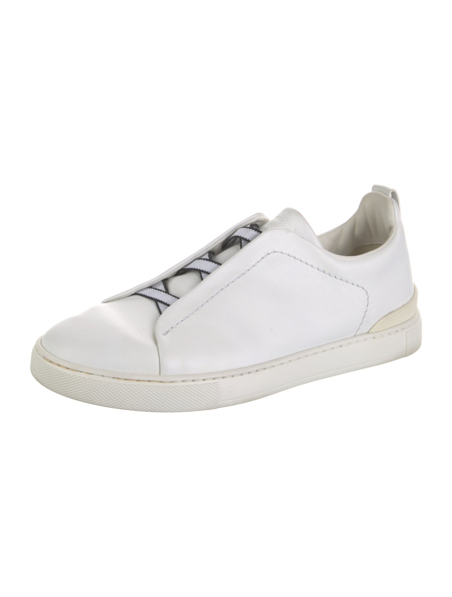 Ermenegildo Zegna Couture Leather Sneakers
