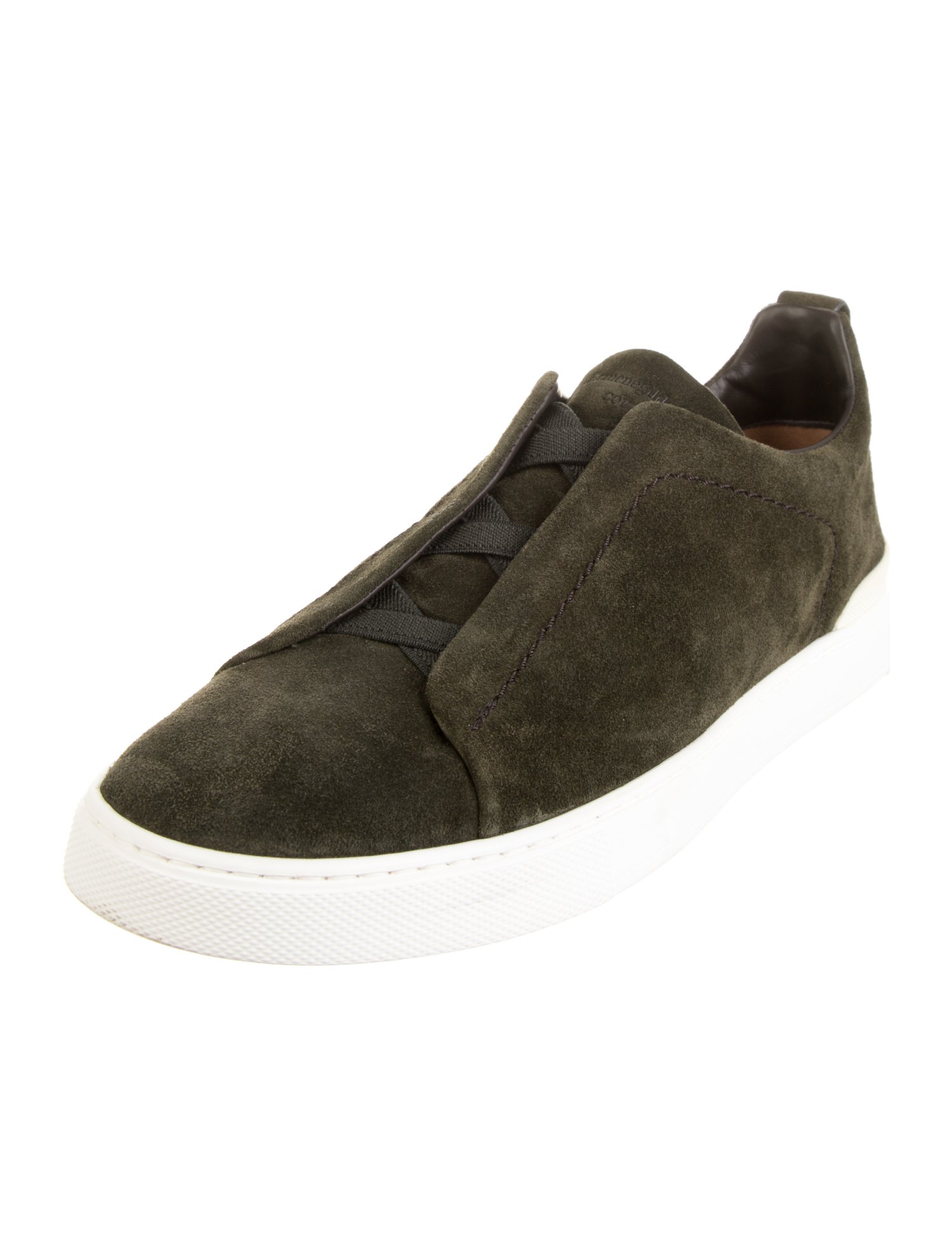 Ermenegildo Zegna Couture Suede Sneakers
