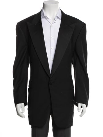 Ermenegildo Zegna Ermenegildo Zegna Black Wool Blazer