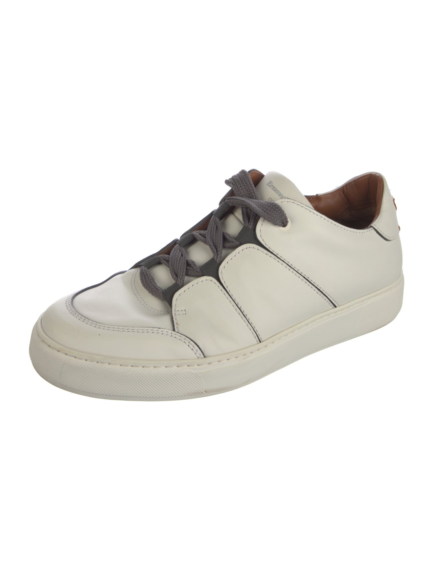 Ermenegildo Zegna Couture Leather Sneakers