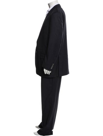 Ermenegildo Zegna Couture Wool Striped Two-Piece Suit