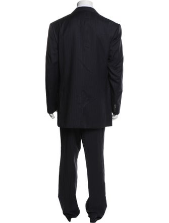 Ermenegildo Zegna Couture Wool Striped Two-Piece Suit