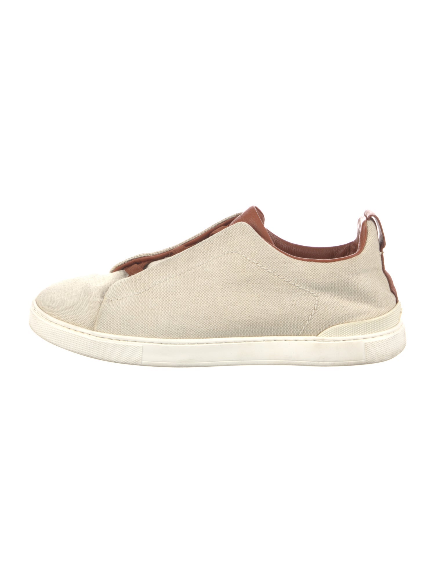 Ermenegildo Zegna Couture Canvas Sneakers