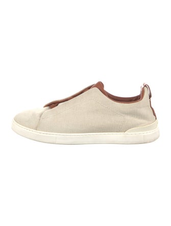 Ermenegildo Zegna Couture Canvas Sneakers
