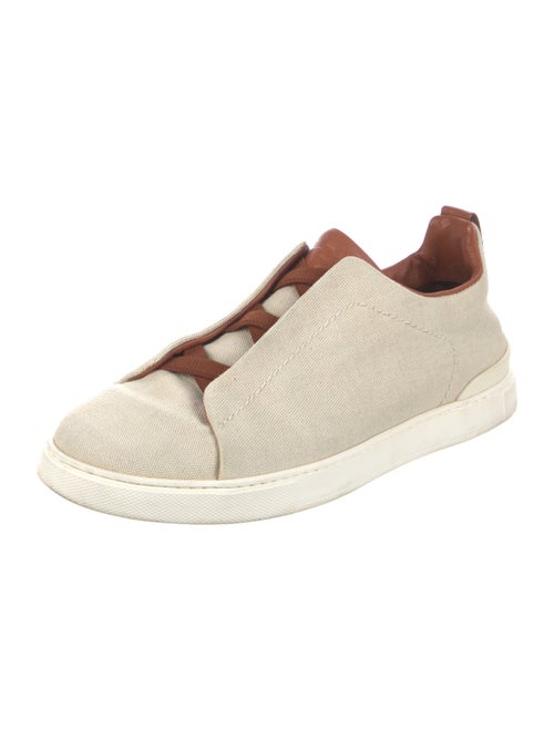 Ermenegildo Zegna Couture Canvas Sneakers