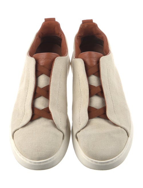 Ermenegildo Zegna Couture Canvas Sneakers
