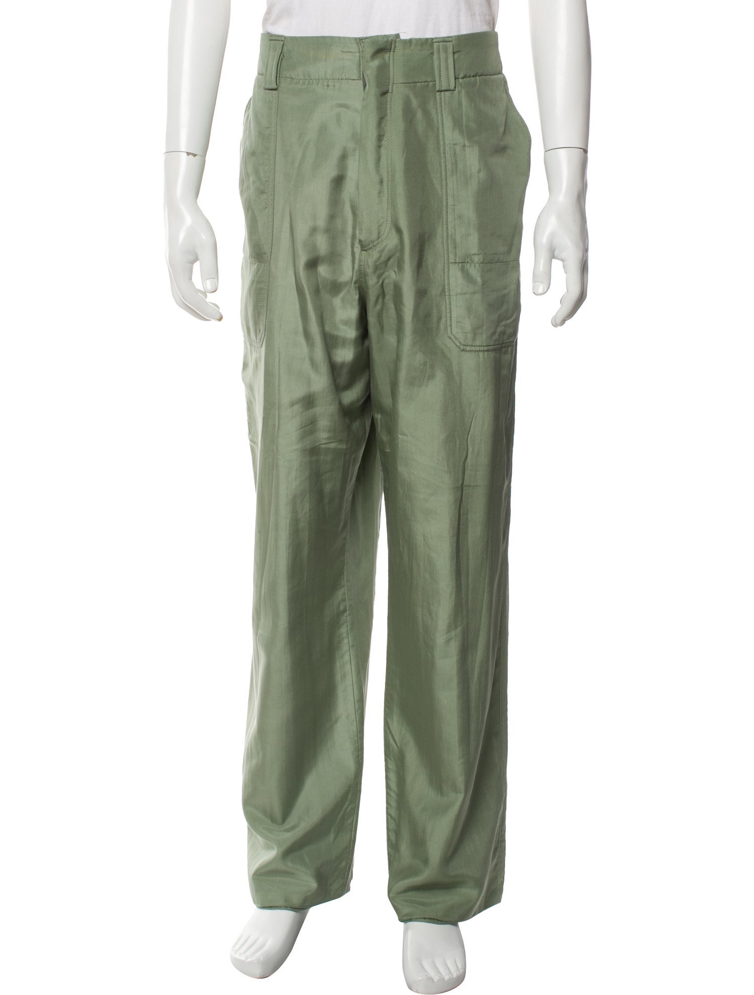 Ermenegildo Zegna Couture Silk Pants