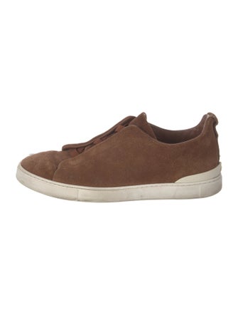 Ermenegildo Zegna Couture Suede Sneakers