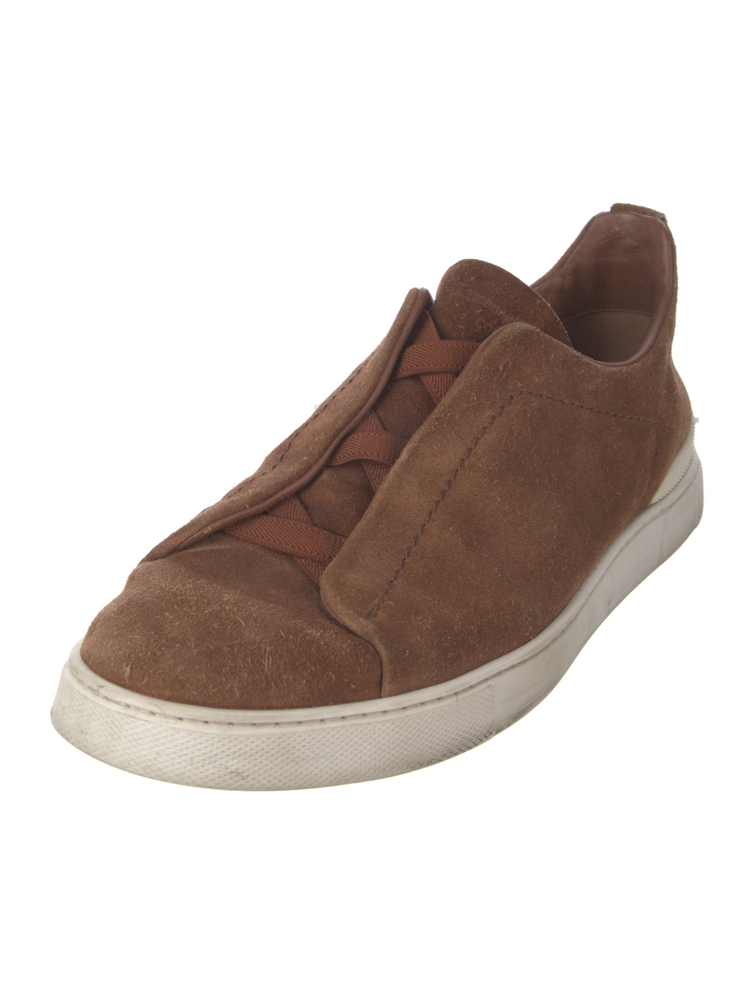 Ermenegildo Zegna Couture Suede Sneakers