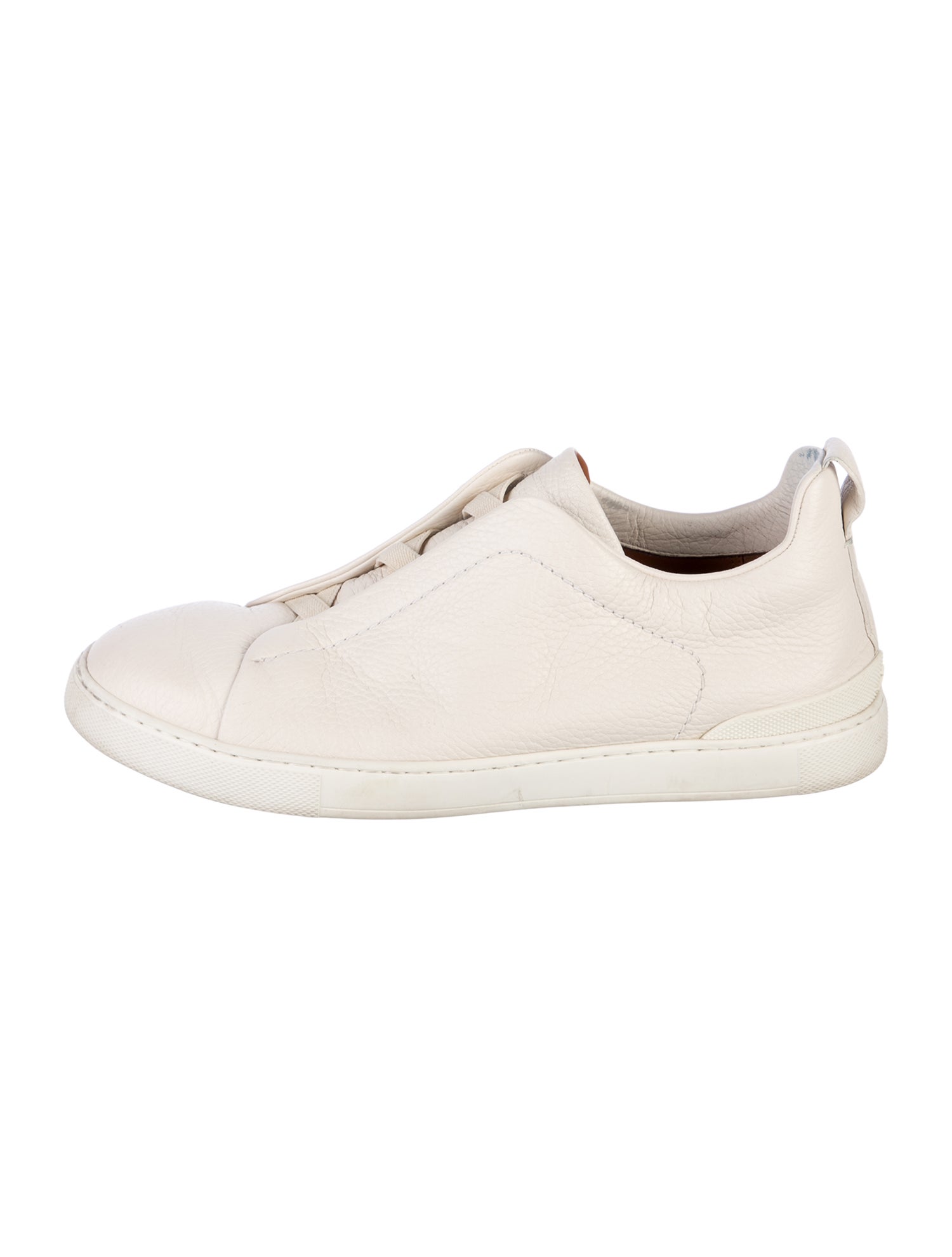 Ermenegildo Zegna Couture Leather Sneakers