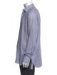 Ermenegildo Zegna Couture Striped Long Sleeve Dress Shirt