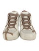 Ermenegildo Zegna Couture Leather Printed Sneakers