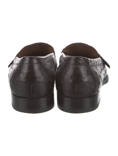 Ermenegildo Zegna Couture Leather Dress Loafers