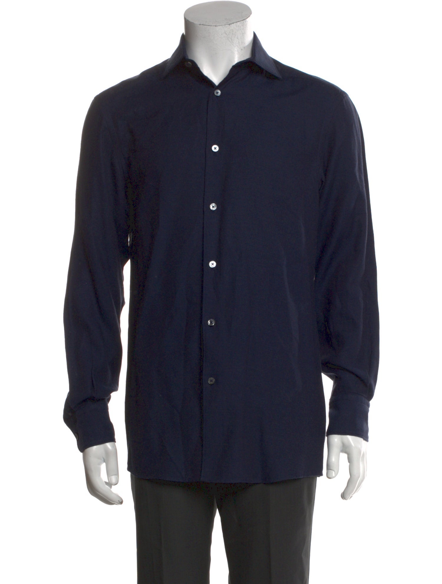 Ermenegildo Zegna Couture Long Sleeve Dress Shirt