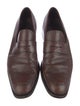 Ermenegildo Zegna Couture Leather Loafers