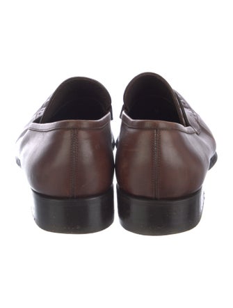 Ermenegildo Zegna Couture Leather Loafers