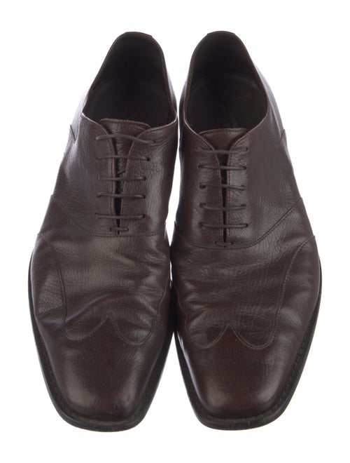 Ermenegildo Zegna Couture Leather Oxfords