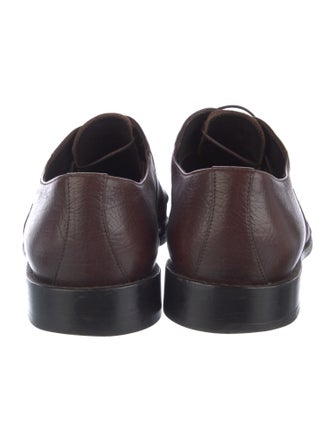 Ermenegildo Zegna Couture Leather Oxfords