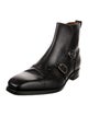 Ermenegildo Zegna Couture Leather Boots