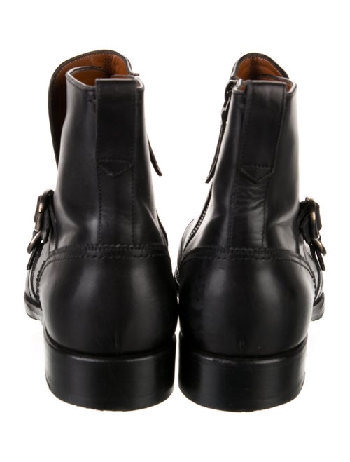 Ermenegildo Zegna Couture Leather Boots