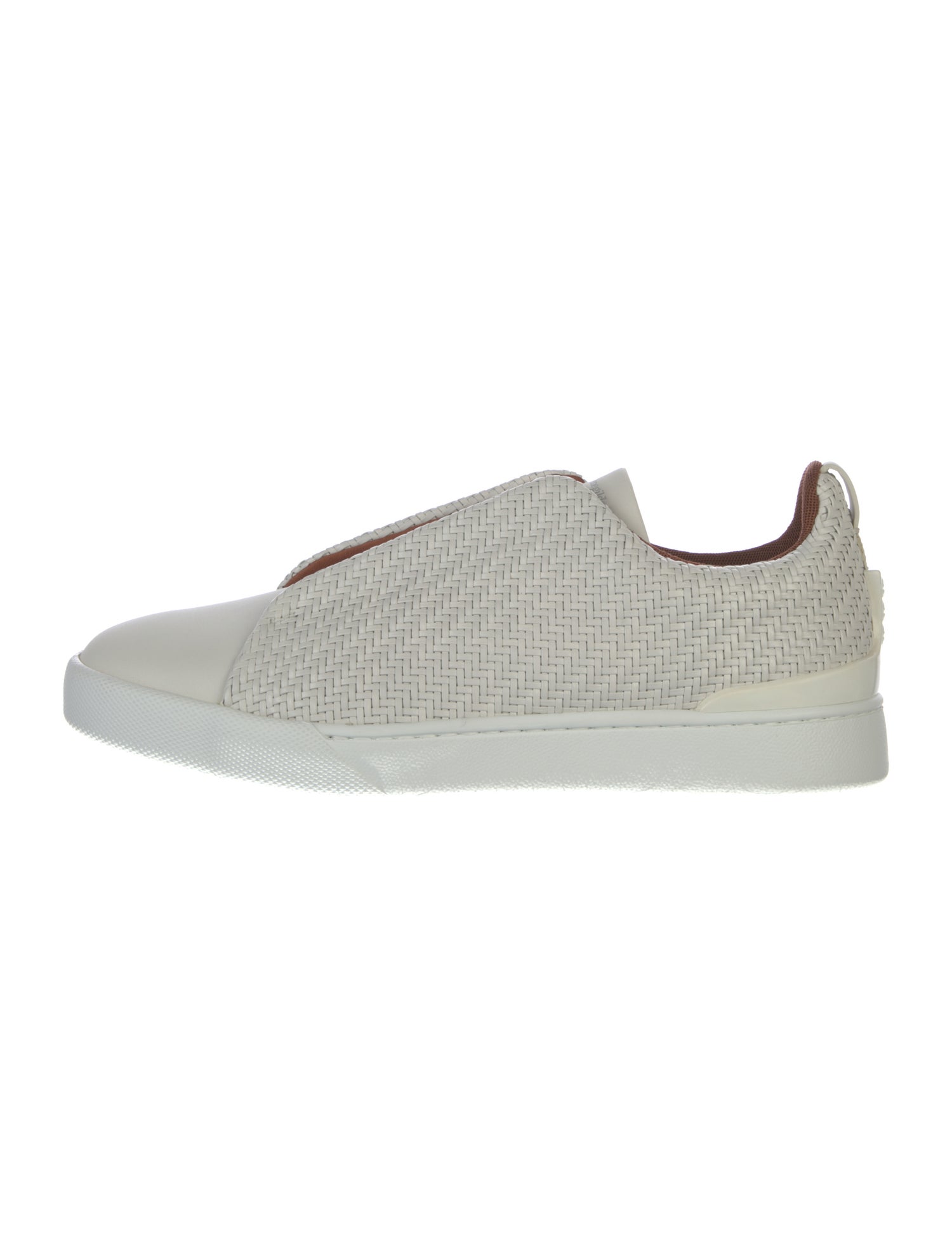 Ermenegildo Zegna Couture Leather Sneakers