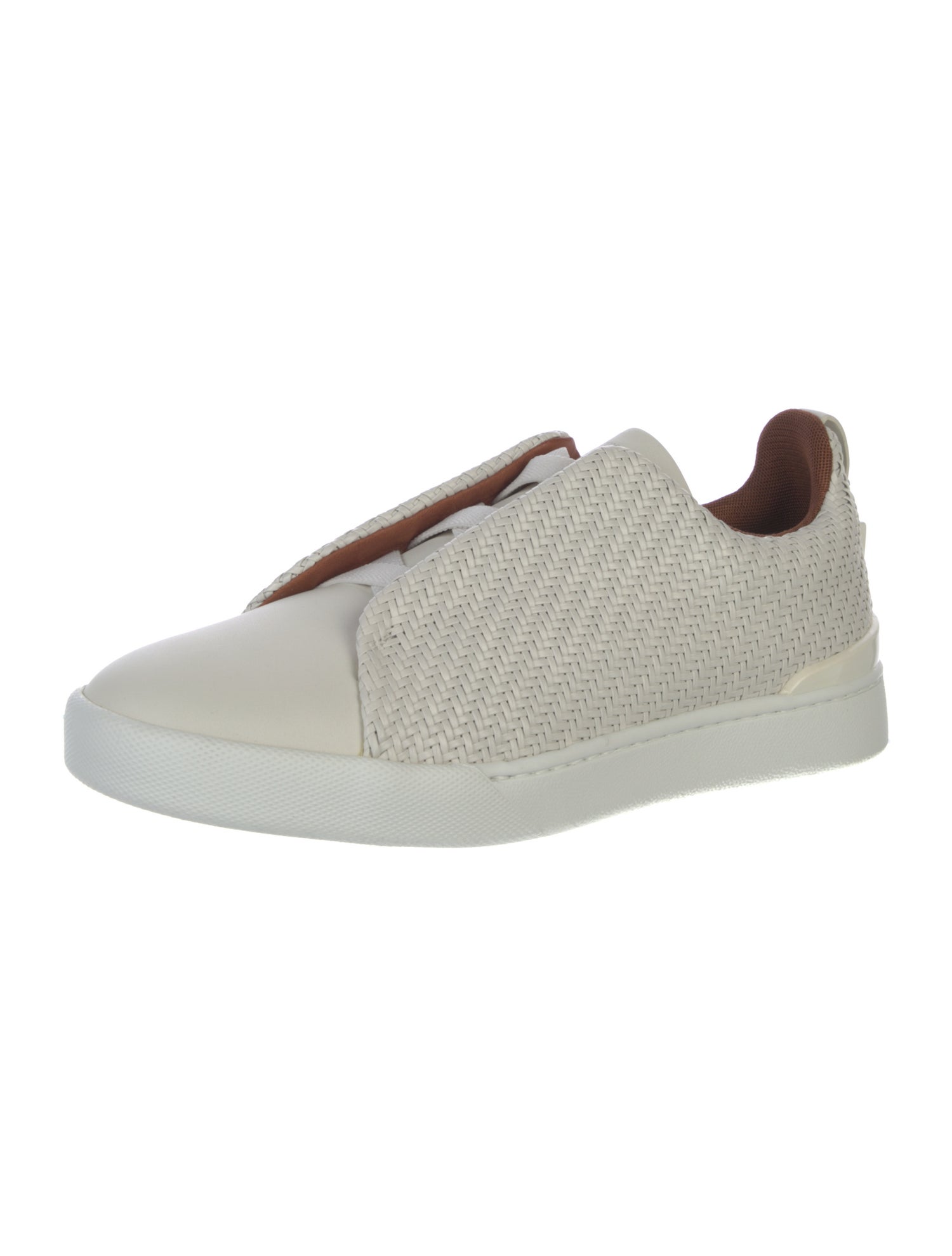 Ermenegildo Zegna Couture Leather Sneakers