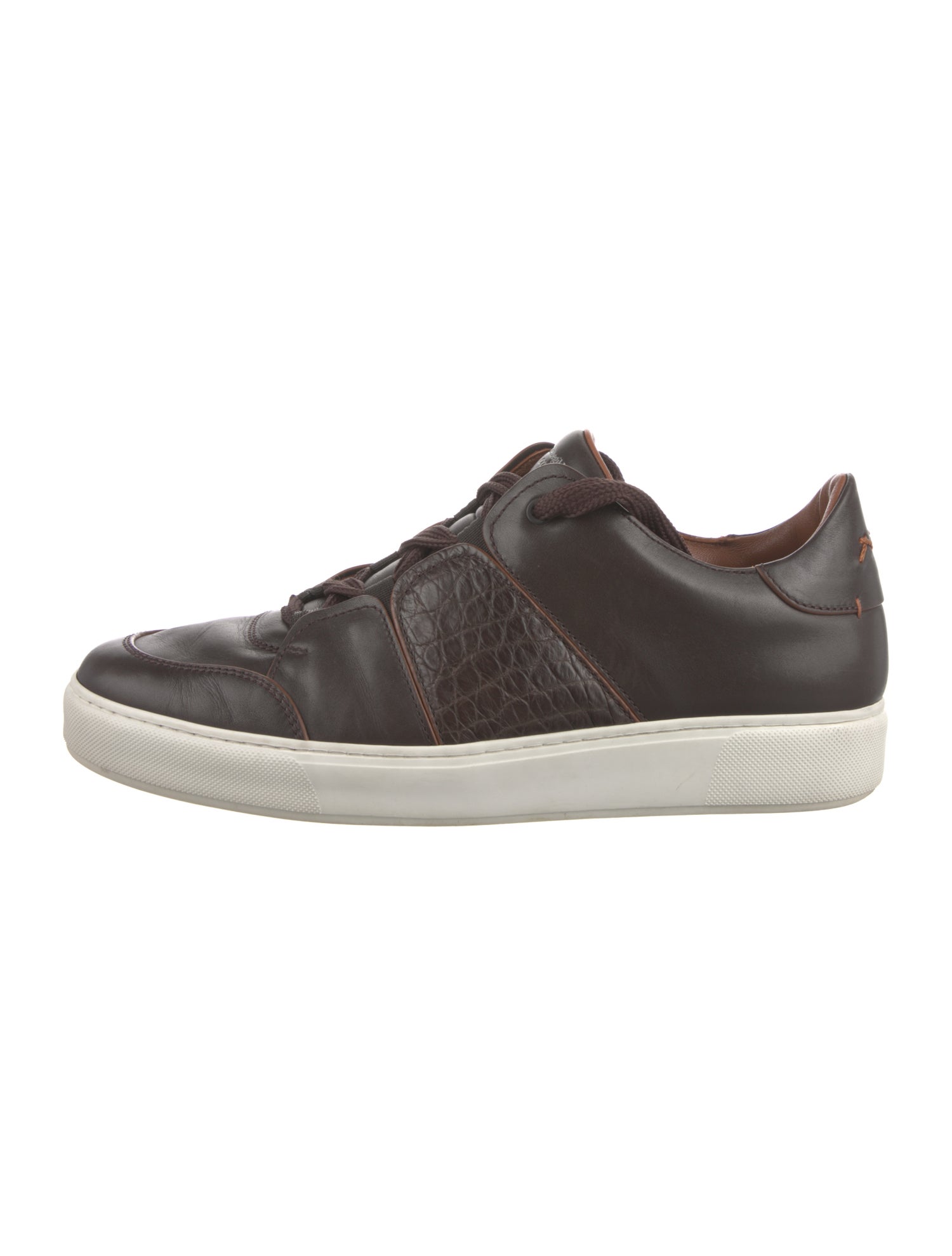 Ermenegildo Zegna Couture Leather Sneakers