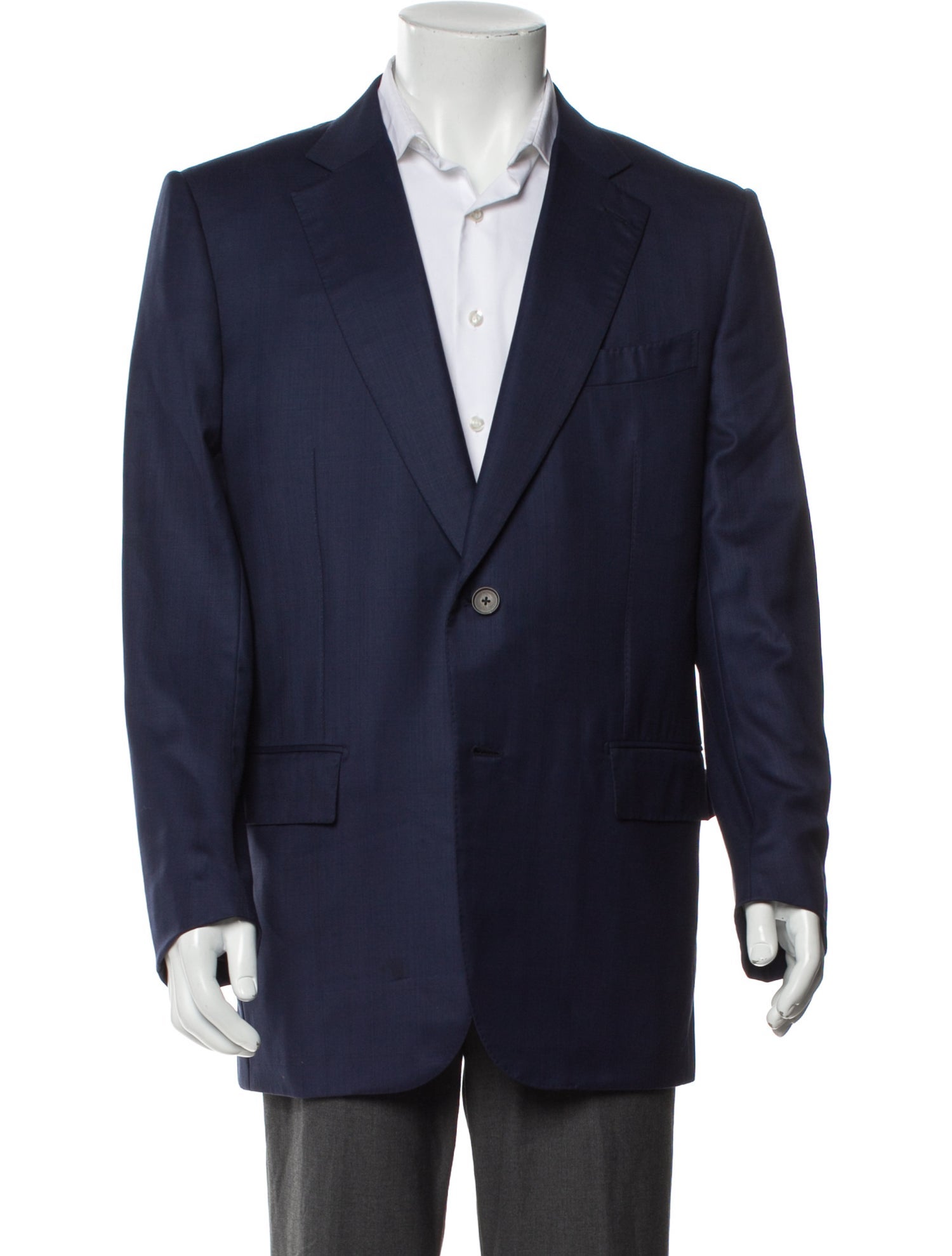 Ermenegildo Zegna Couture Wool Two-Piece Blazer
