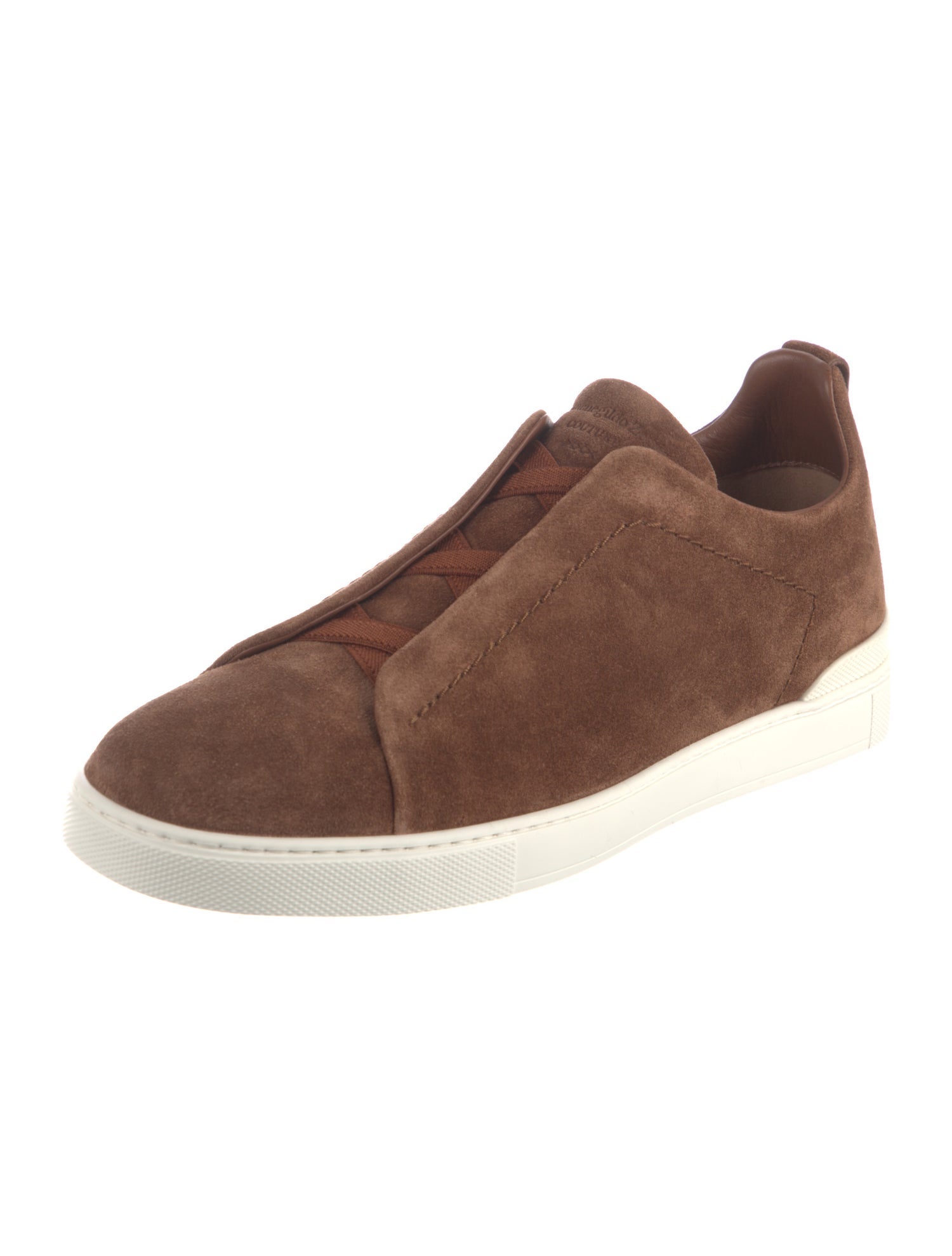 Ermenegildo Zegna Couture Suede Sneakers