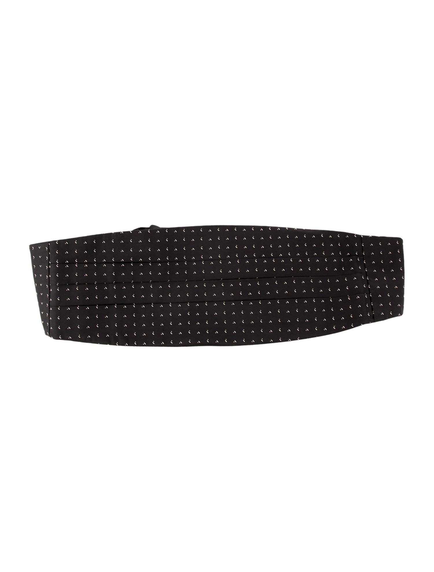 Ermenegildo Zegna Couture Silk Patterned Cummerbund w/Tags