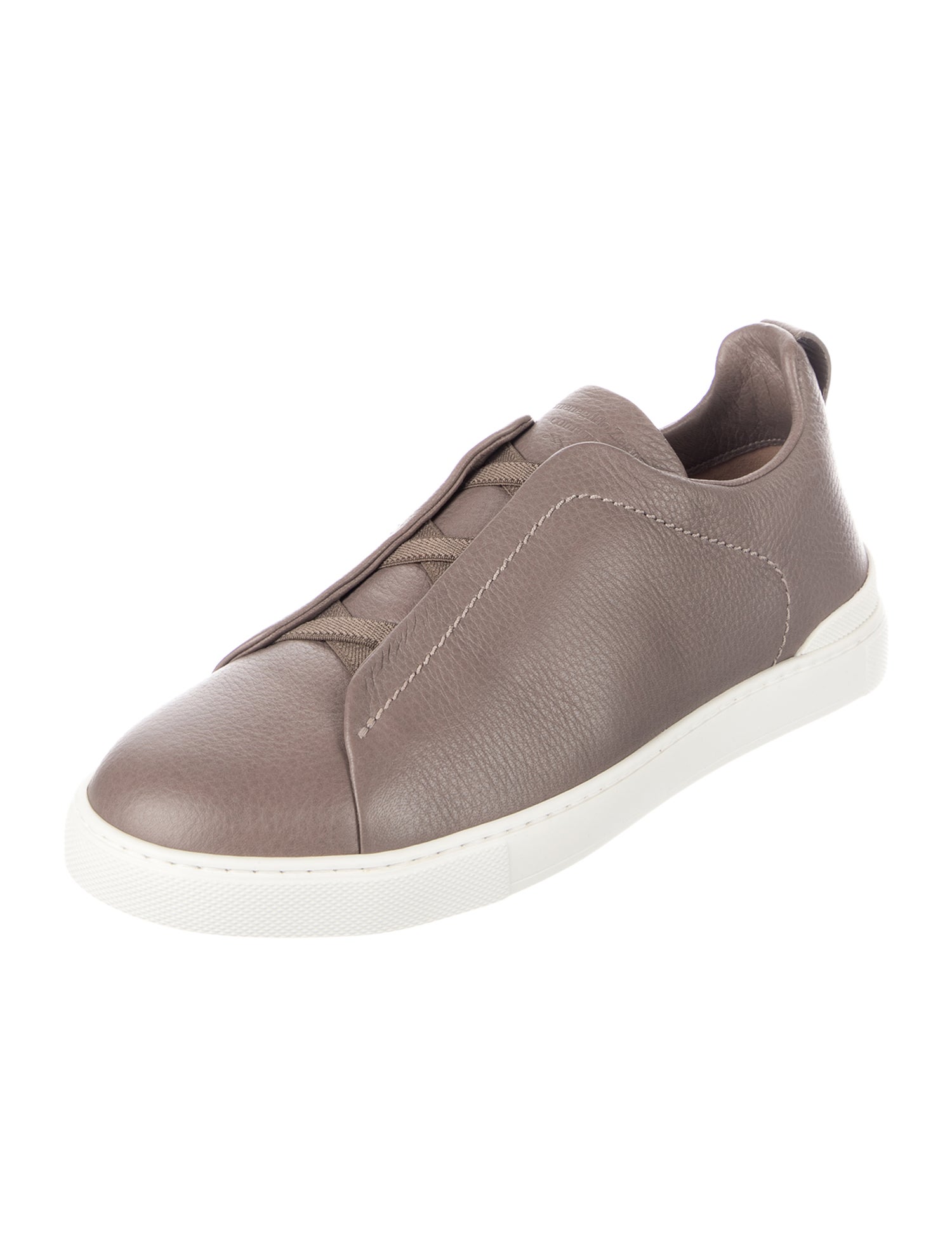 Ermenegildo Zegna Couture Leather Sneakers