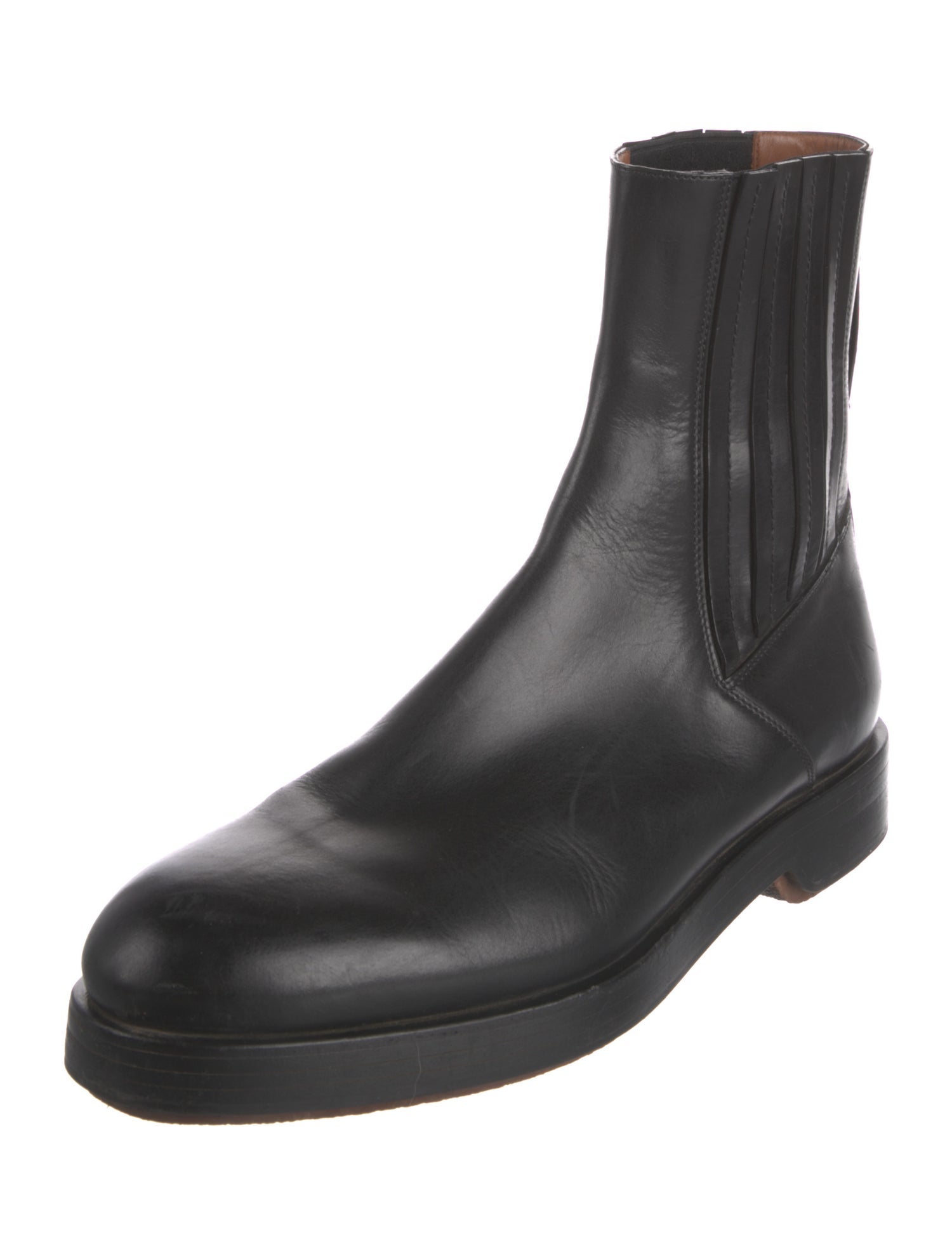 Ermenegildo Zegna Couture Leather Boots