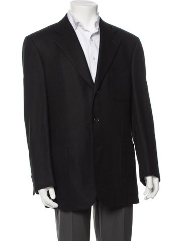 Ermenegildo Zegna Outerwear Wool Coat Us40, It50 | L