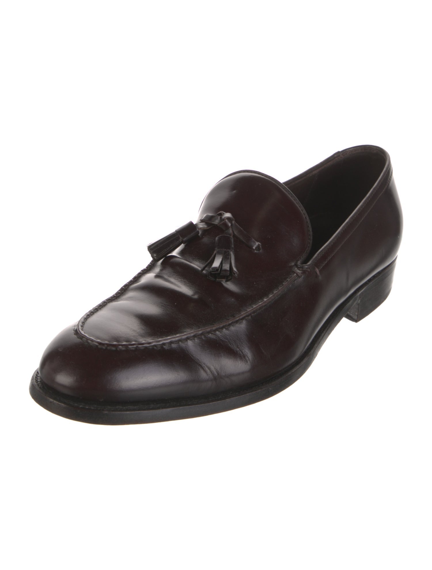 Ermenegildo Zegna Leather Dress Loafers