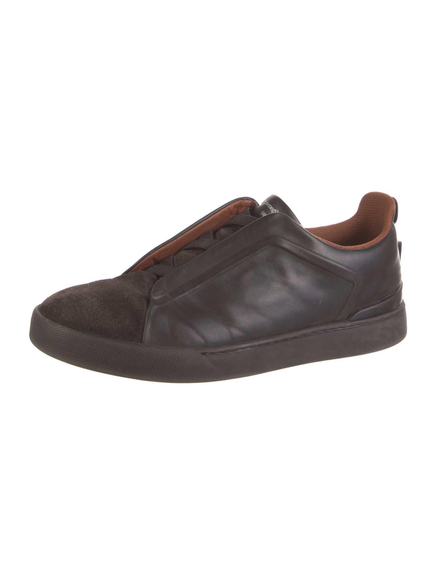 Ermenegildo Zegna Couture Leather Sneakers