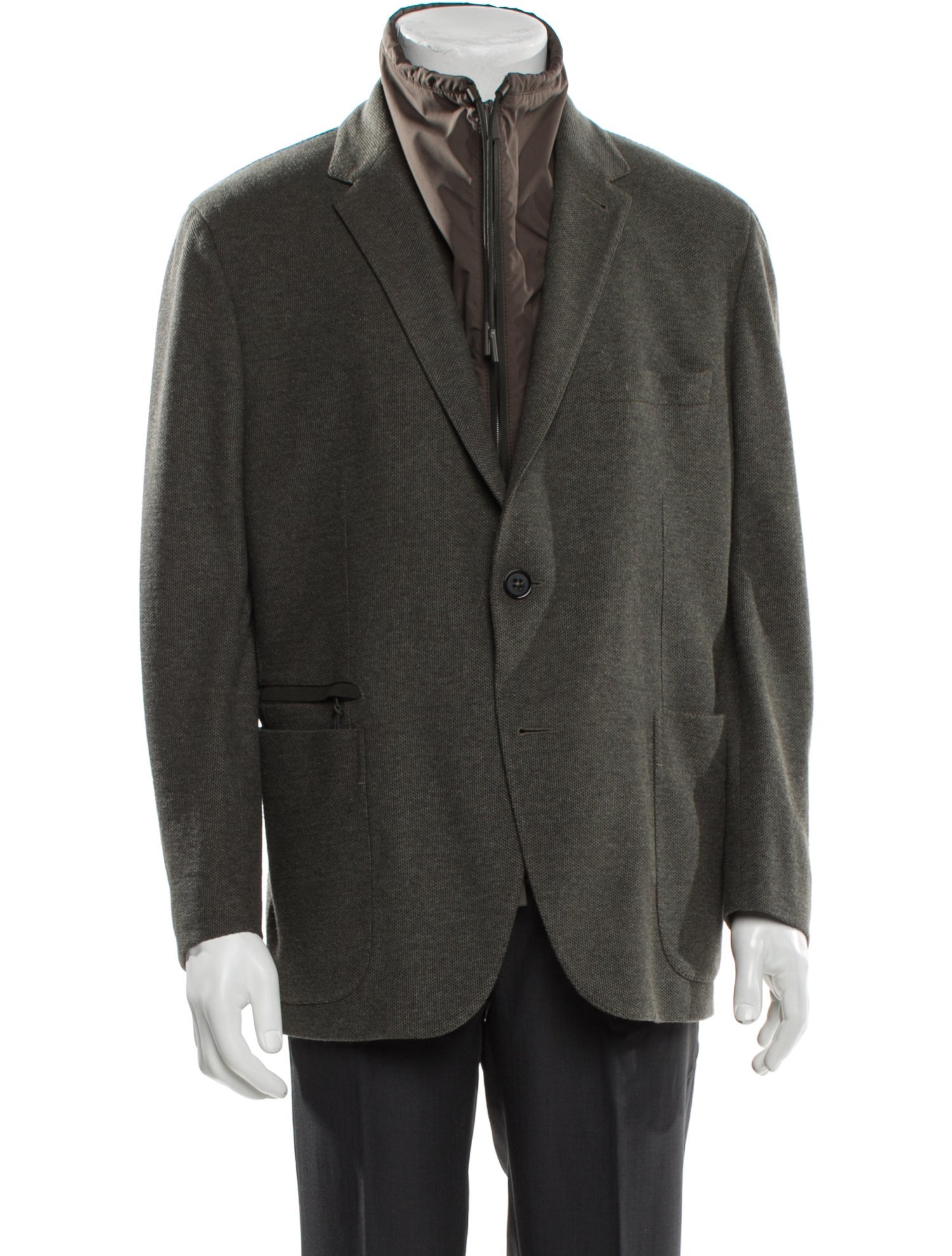 Ermenegildo Zegna Wool Utility Jacket
