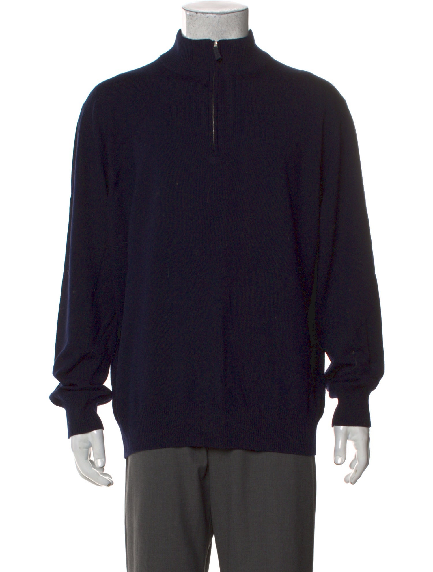 Ermenegildo Zegna Wool Turtleneck Polo Sweater