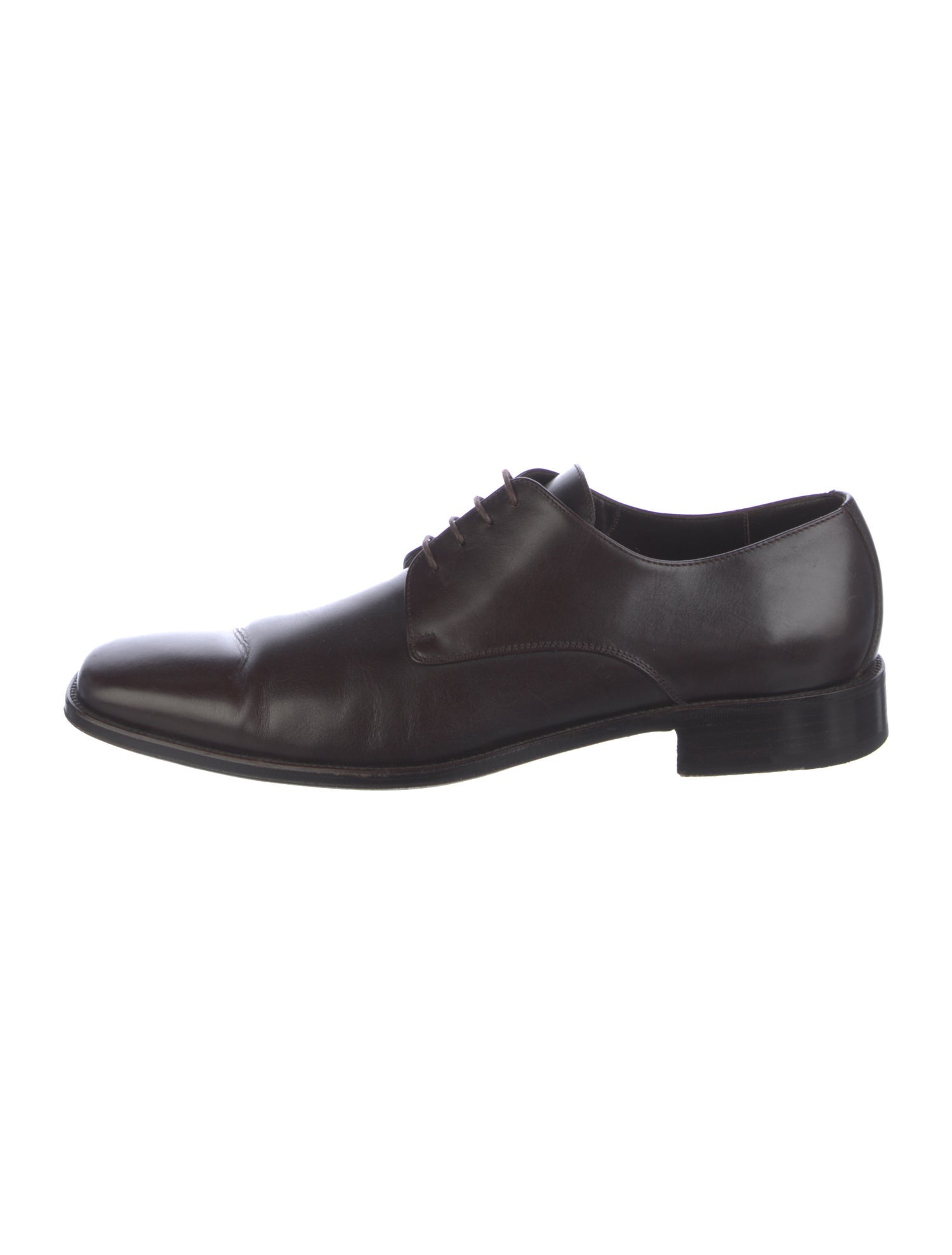Ermenegildo Zegna Leather Derby Shoes