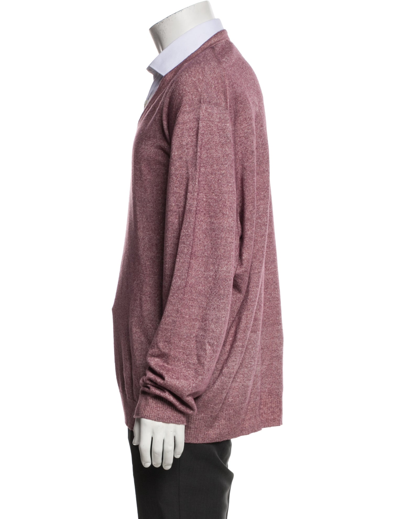 Ermenegildo Zegna Linen V-Neck Pullover