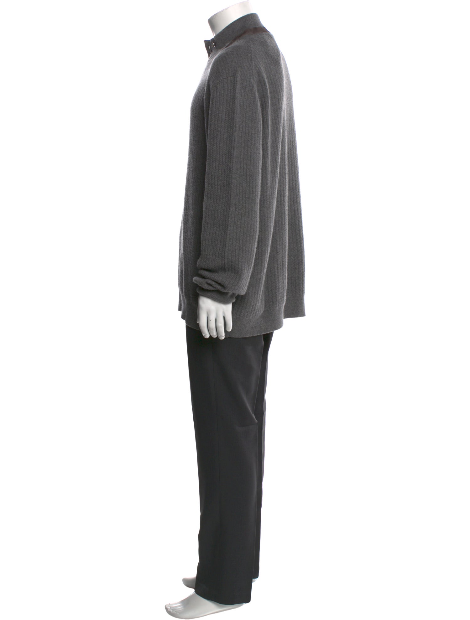 Ermenegildo Zegna Silk Mock Neck Pullover