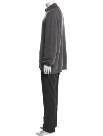 Ermenegildo Zegna Silk Mock Neck Pullover