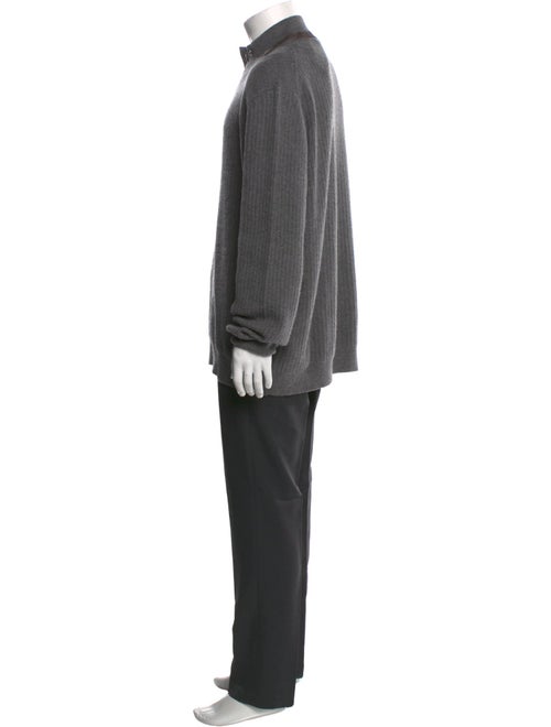 Ermenegildo Zegna Silk Mock Neck Pullover