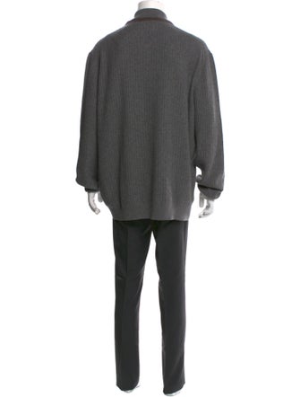 Ermenegildo Zegna Silk Mock Neck Pullover