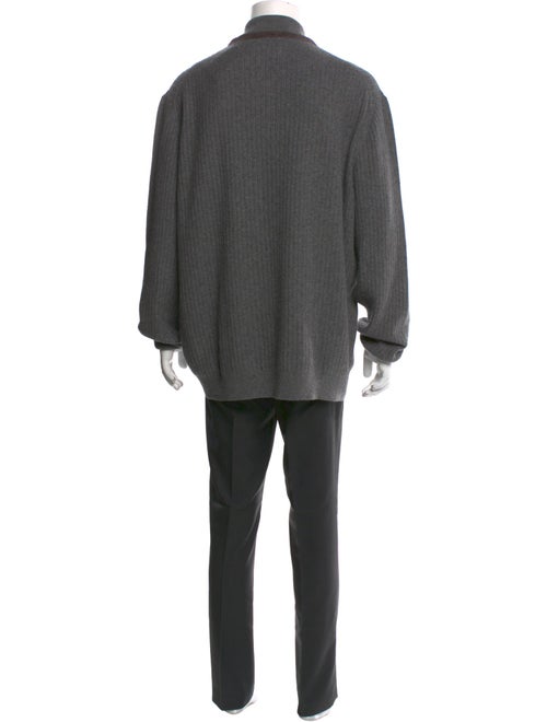 Ermenegildo Zegna Silk Mock Neck Pullover