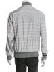 Ermenegildo Zegna Striped Bomber Jacket