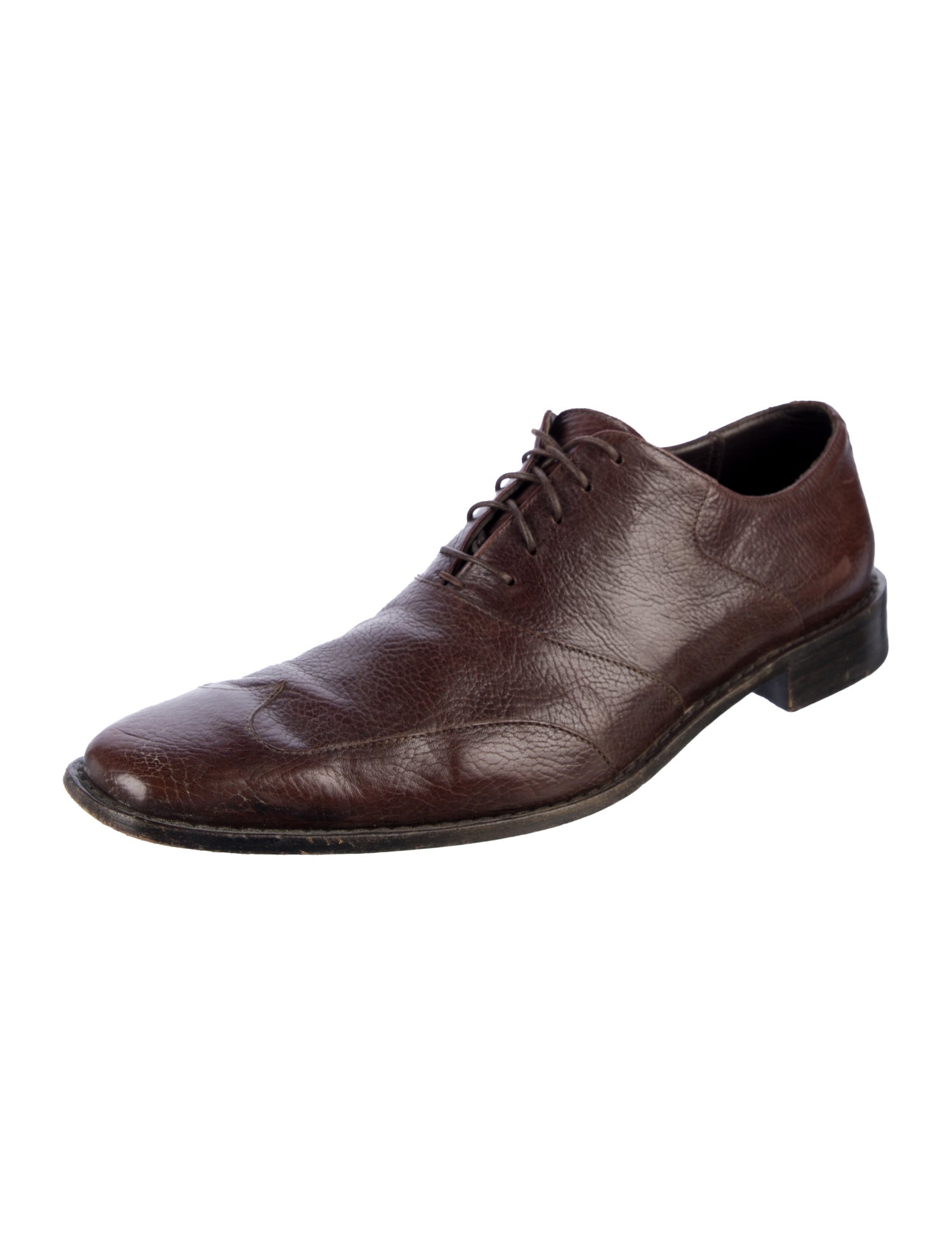 Ermenegildo Zegna Leather Oxfords