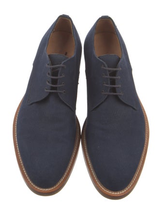 Ermenegildo Zegna Canvas Oxfords